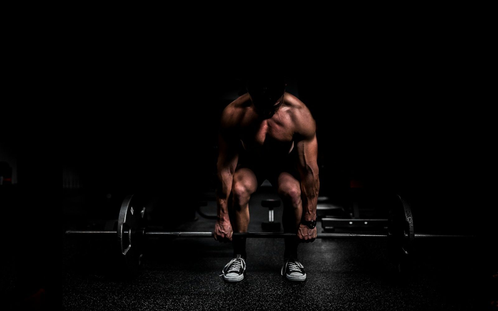 Strength training with free weights at Liger